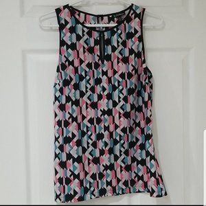 3 for $20 NWOT Le Chateau Geometric Tank Top
